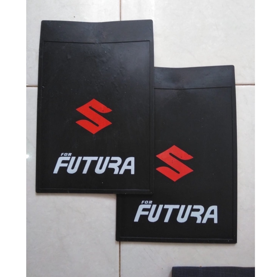 Karpet Lumpur/ Roda Suzuki tulisan Futura  posisi  Belakang 2 pcs kiri kanan