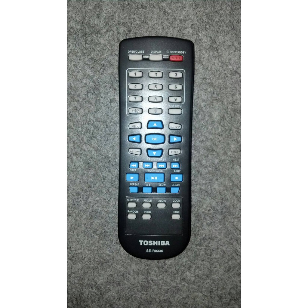 REMOT/REMOTE DVD TOSHIBA SE-R0336 ORI/ORIGINAL/ASLI