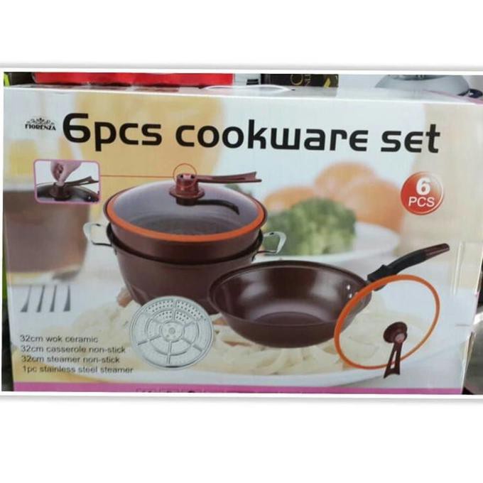 Panci Set - Cookware Set 6Pcs Funan.Digitalife