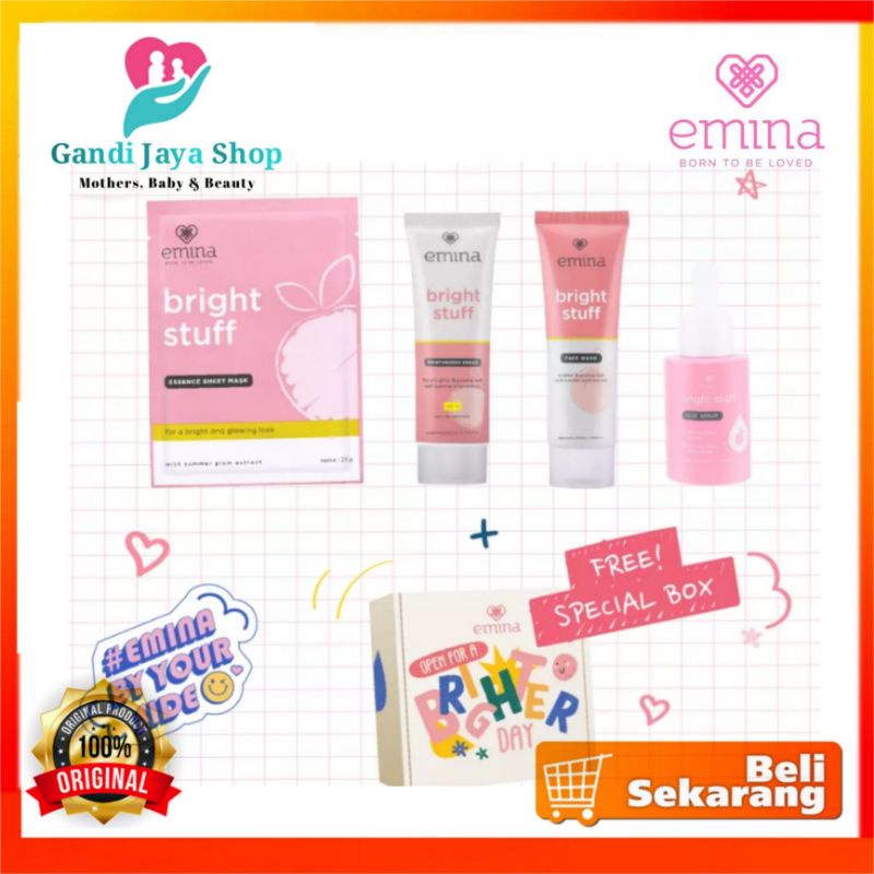 Paket Emina Gentle Besties Package - Cocok Untuk Kado