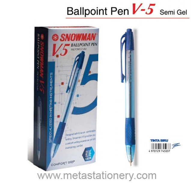 

Star Pulpen Snowman V-5 (12Pc) Murah