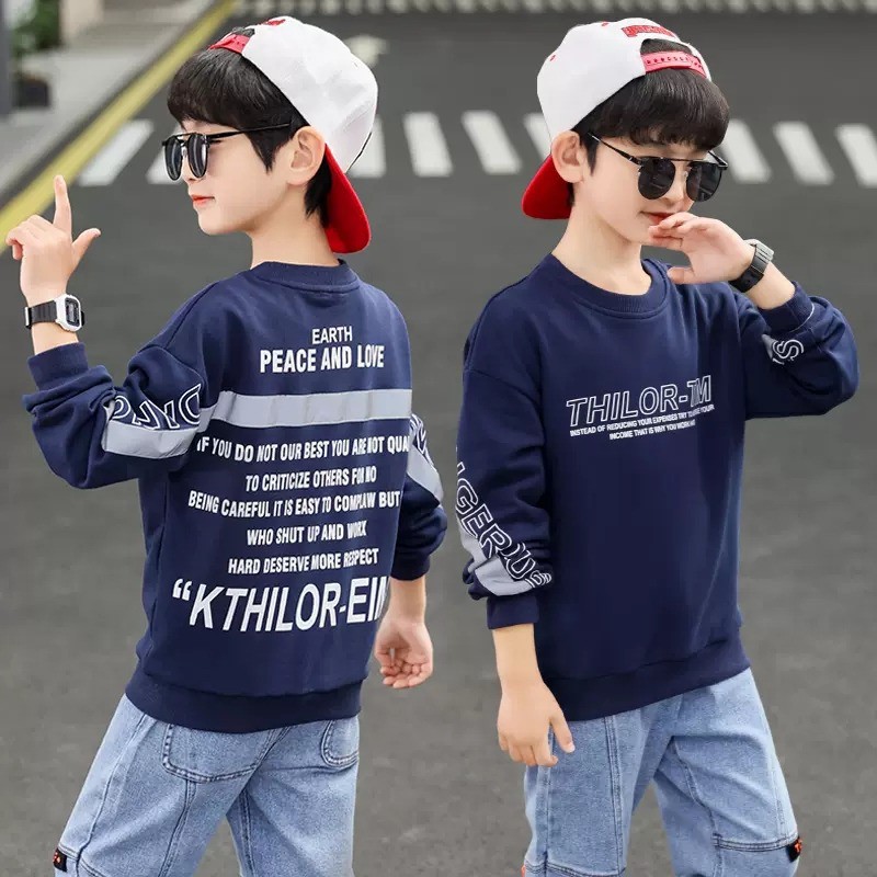 MOKOKOMO Baju Anak Laki Laki KIRIN Lengan Panjang Fashion Anak Laki Laki