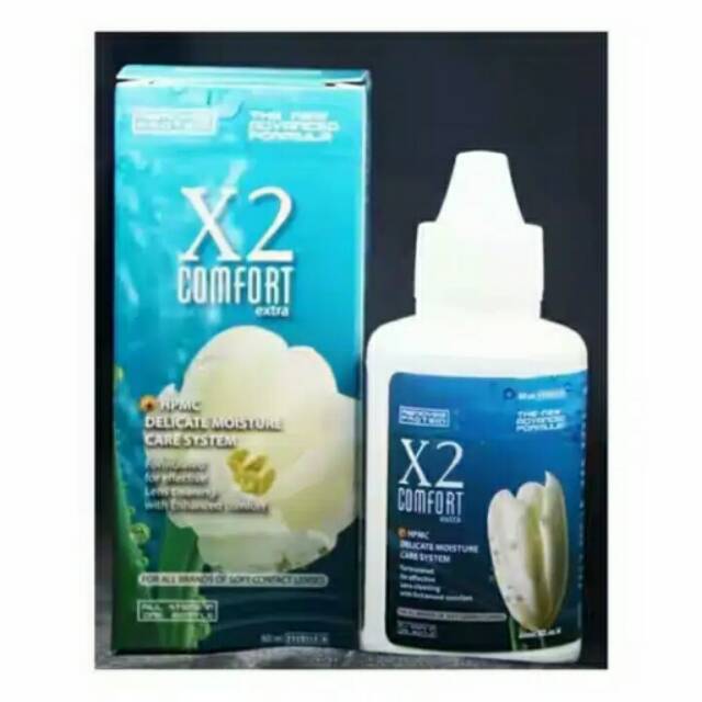 Cairan softlens x2 comfort 60 ml