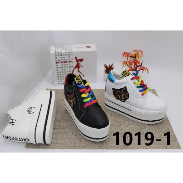 Sepatu wedges sport cewe sofiya 1019-1