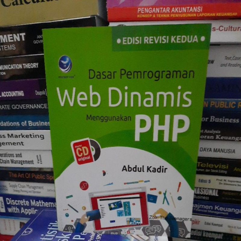 Jual Dasar Pemrograman Web Dinamis Menggunakan PHP Abdul Kadir | Shopee ...