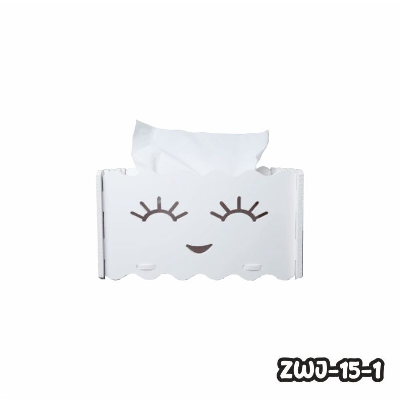 Box Kotak Tempat Tissue Bahan WPC - Unikdekorasi