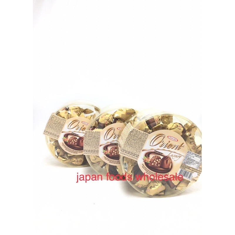 Tayas Orient Bottom PVC Hazelnut 250gr / coklat impor / coklat turki