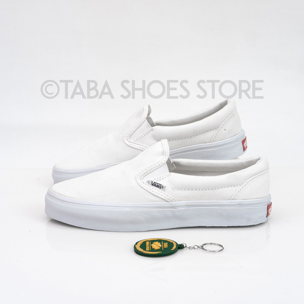 SEPATU PUTIH WANITA MURAH IMPORT POLOS  SNEAKERS PRIA FULL WHITE PREMIUM