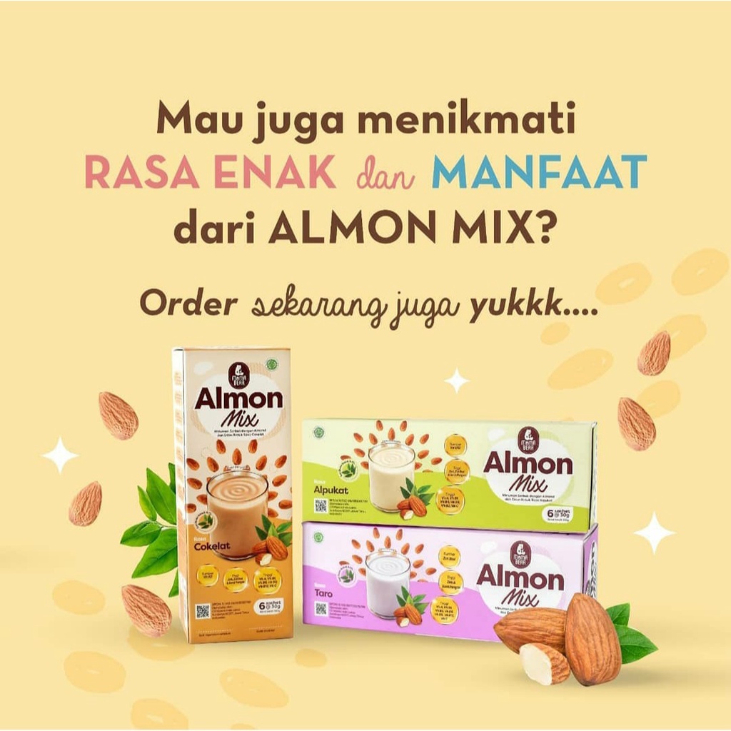 Mama Bear Almon Mix / Almonmix mamabear / mama bear almond/ ASI Booster / Pelancar ASI