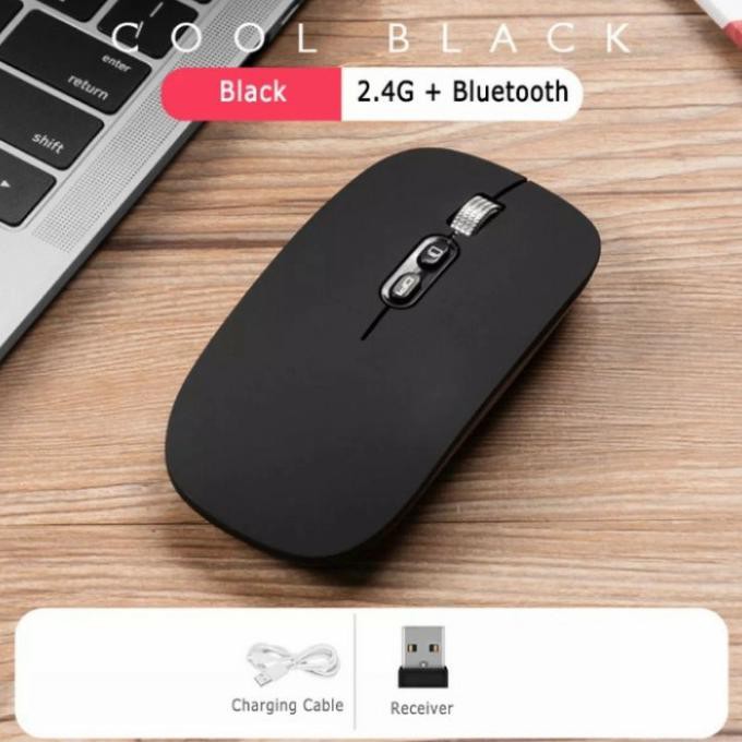 Mouse Bluetooth Dual Mode Wireless Silent Charge bkn Xiaomi / Logitech