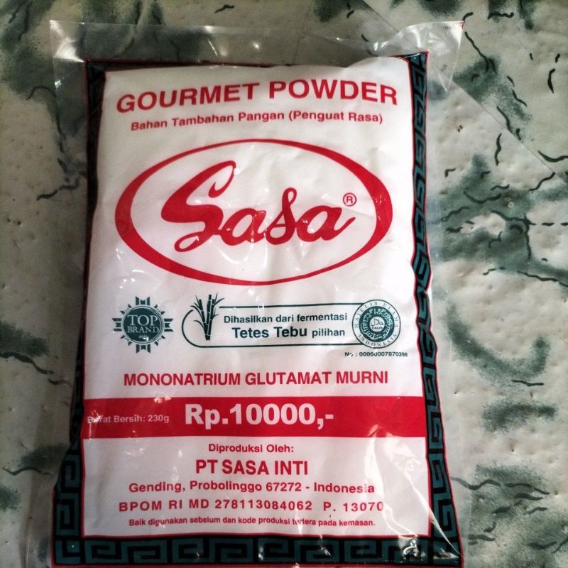 

SASA 10 000 230 gram penyedap rasa