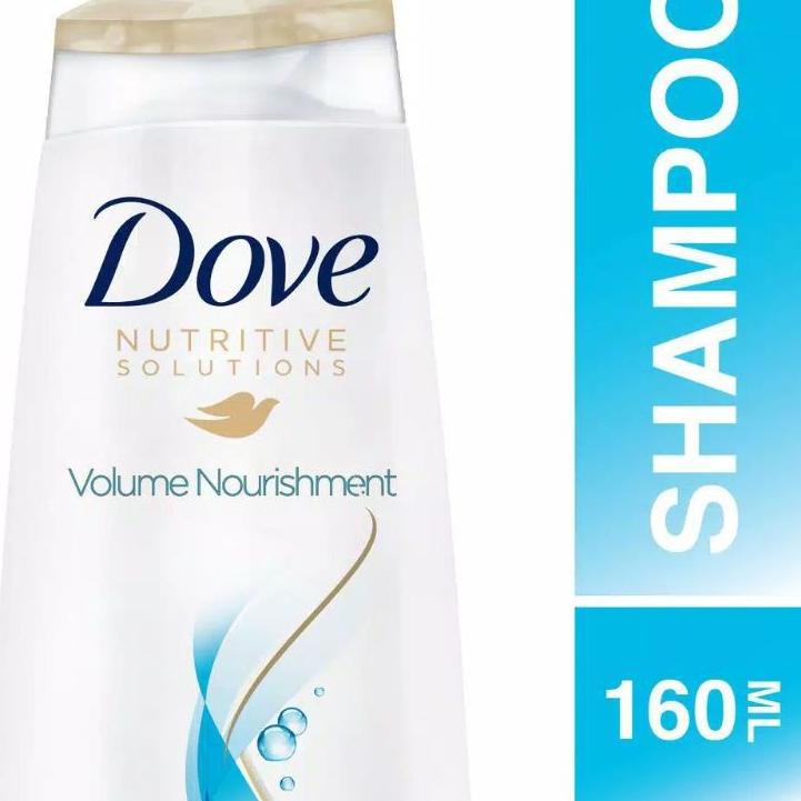 [PROMO T0M62] Dove Shampoo Nutrive Solutions Volume Nourishment 160 ml Harga Obral