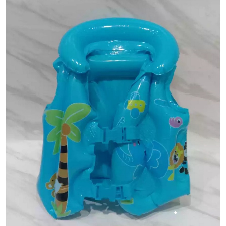 40cm Swim Vest Karakter Rompi Pelampung Renang Anak 3-5Thn Size M 0745