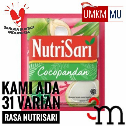 

b01n1nh Nutrisari - Cocopandan (1 Renceng = 10 Sachet) Ds201Fs