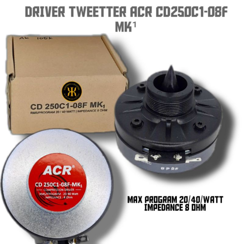 Driver Tweetter Acr CD250C1-08F MK¹