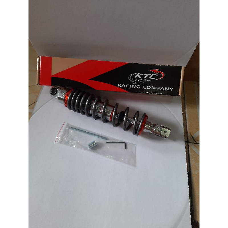 KTC - Shockbreaker Asli KTC Ukuran 325MM Buat Motor Matic Beat Vario Fino Scoopy Mio Warna Titanium