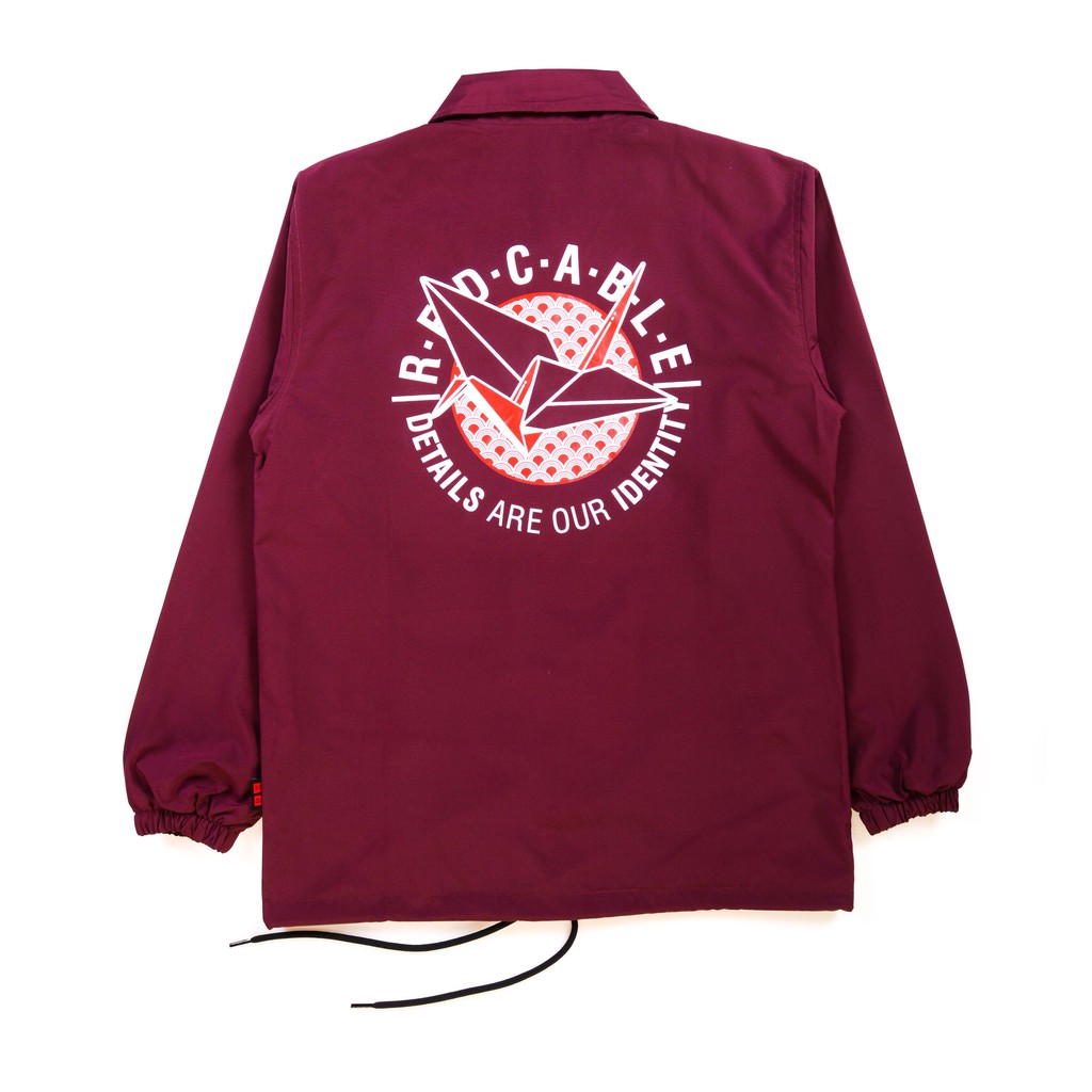 Redcable Coach Jacket -  Hideo Maroon