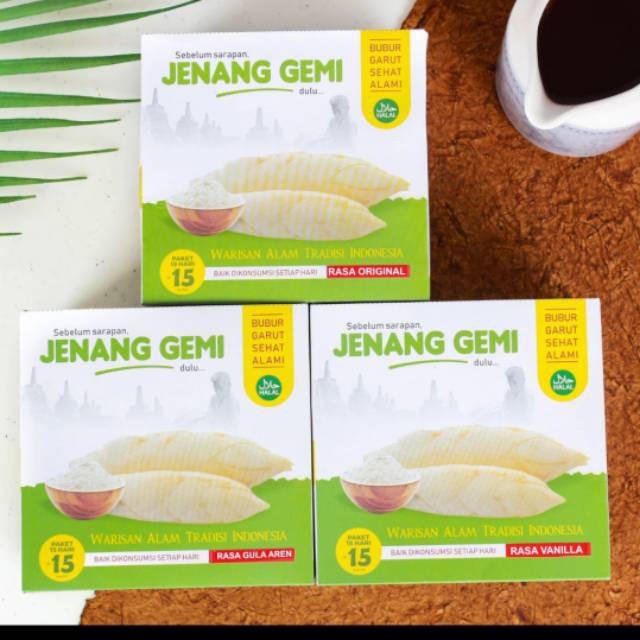 COD - JENANG GEMI Obat Maag Ampuh + Free Pouch Cantik