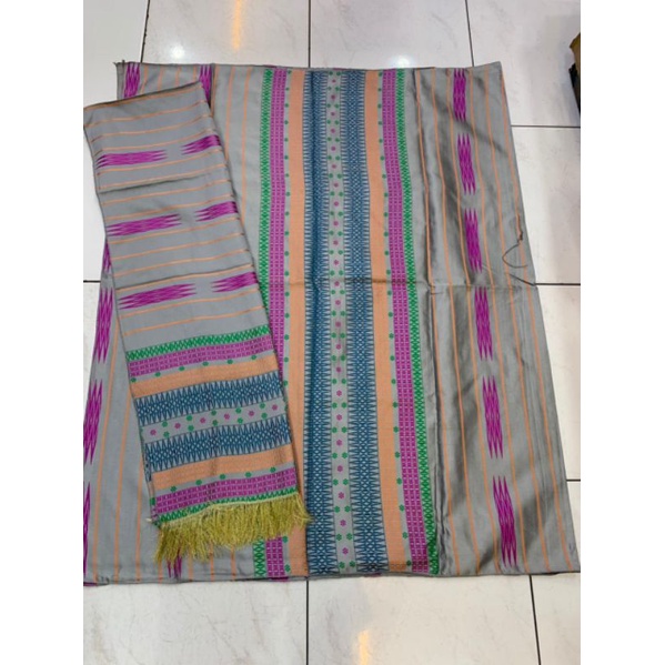 songket mesin motif tumtuman