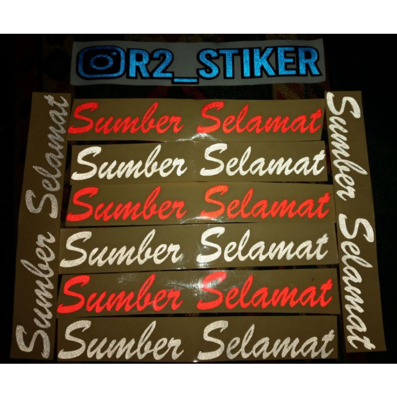

stiker SUMBER SELAMAT