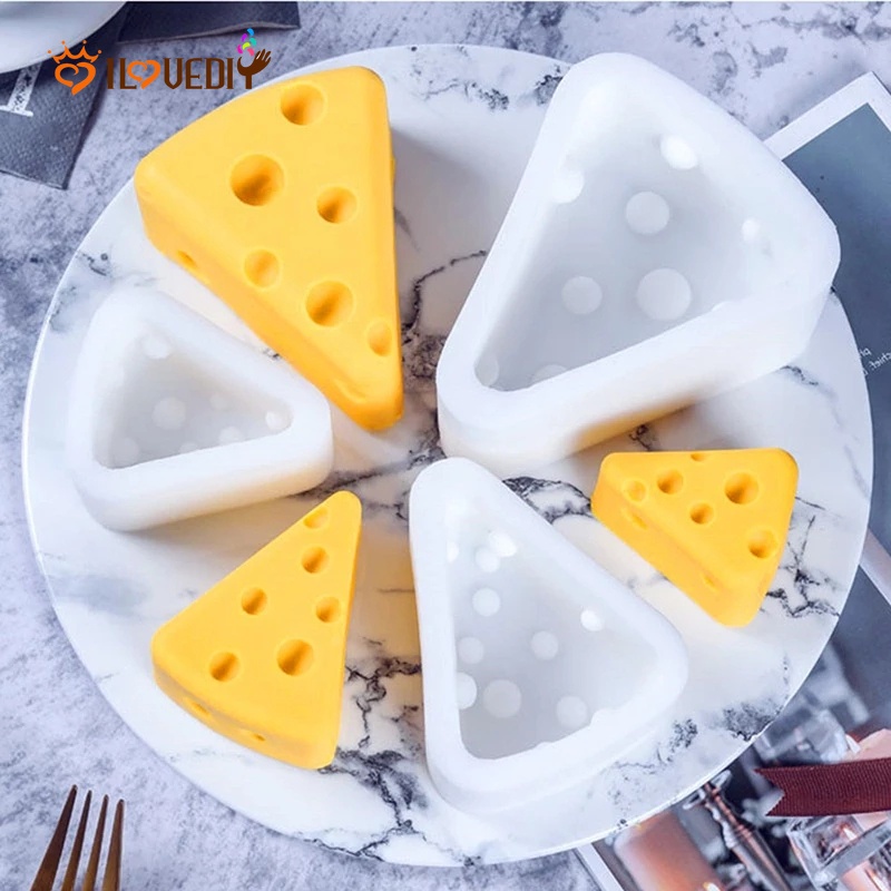 Cetakan Kue Mousse / Keju / Coklat / Permen / Muffin Handmade DIY Bahan Silikon