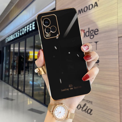 Case Vivo Y21 Case Vivo Y21T Case Vivo Y21S Case Vivo Y33s Case Vivo Y01 Y33T Case Vivo Y20 Y12S Y20S G Y15S Y50 Y30 Y30i Y17 Y15 Y12 Y12i Y95 Y93 Y91 Y91i Y51 Y51A Y53S Fashion Straight Edge Phone Case ZB-2