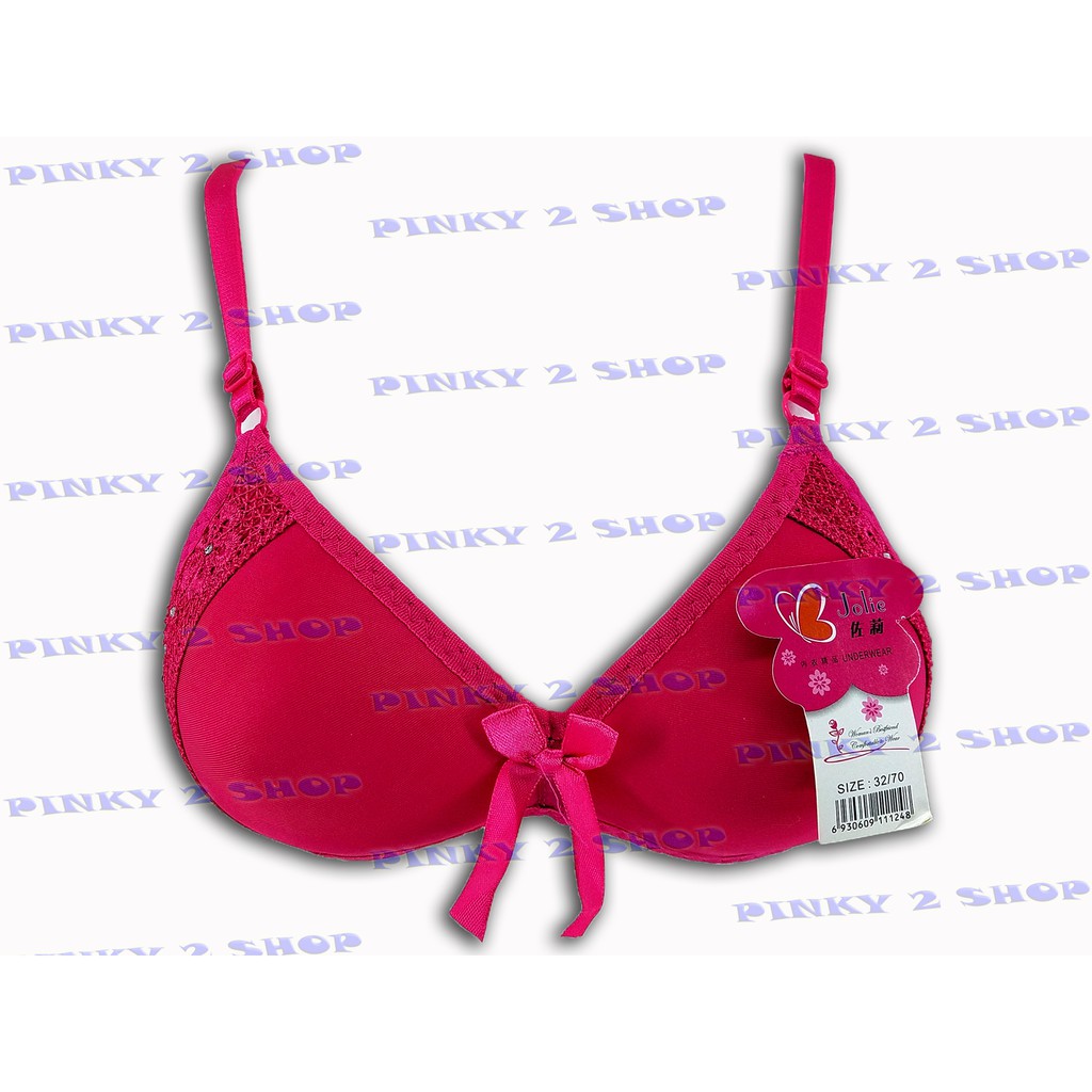 BH BRA REMAJA ABG BUSA TIPIS KOMBINASI RENDA SAMPING UKURAN 32-36