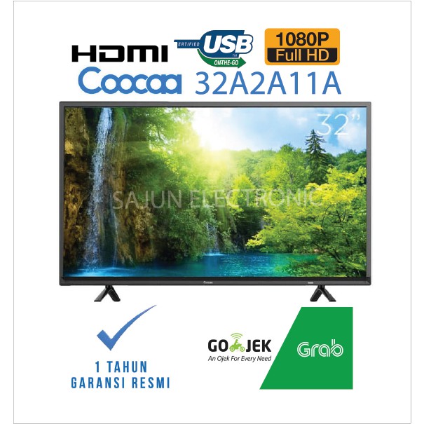 Promo COOCAA LED TV 32A2A11A 32 INCH USB MOVIE 32A2A11A Murah Banget