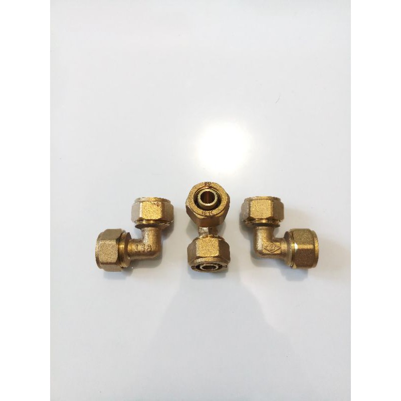 KNEE SAMBUNG 1/2&quot; KUNINGAN / KENIE SAMBUNG UNTUK AIR PANAS