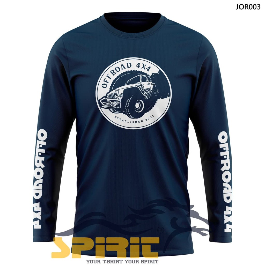 OFFROAD-T Shirt BAJU KAOS PRIA Kaos Distro OFFROAD Lengan PANJANG Kaos Premium Catton 24s