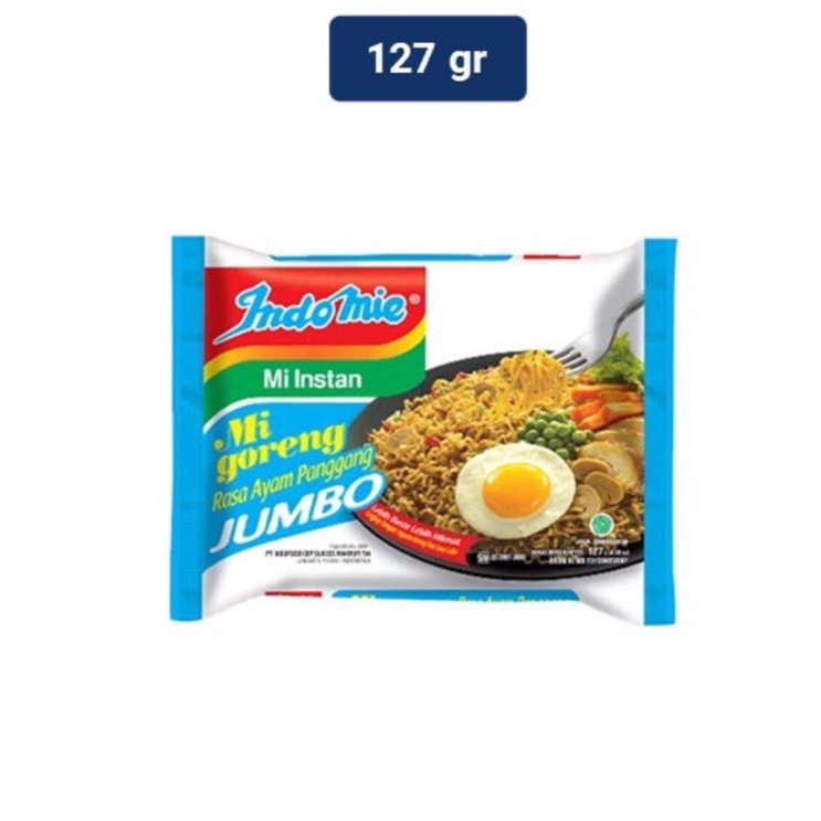 

Indomie Mi Goreng Ayam Panggang Jumbo 127 gr