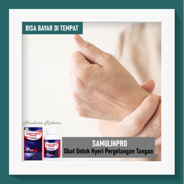 Obat Nyeri Pergelangan Tangan, Nyeri Otot Tangan, Obat Herbal Jari Tangan Kaku Walatra Samulinpro