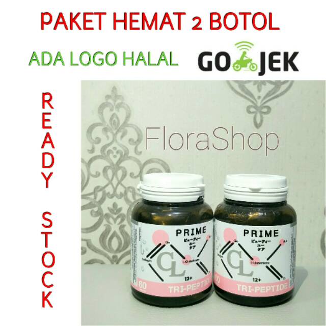 PAKET HEMAT 2 BOTOL CL COLLAGEN 12+ PRIME