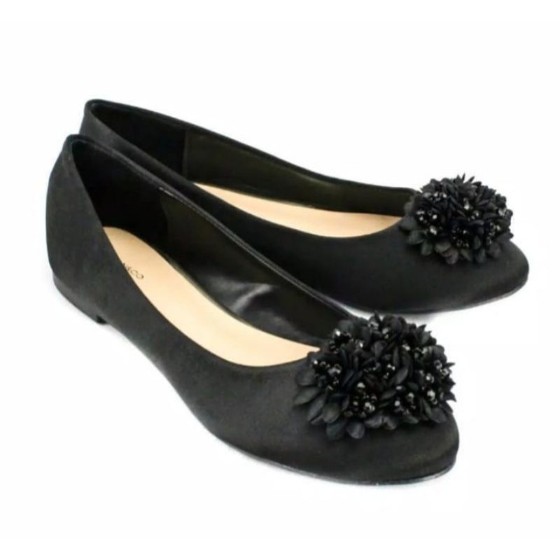 Flatshoes Urban&Co Wester Black