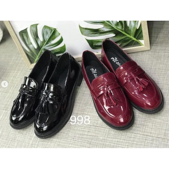 Sepatu wanita import  Loafers E998