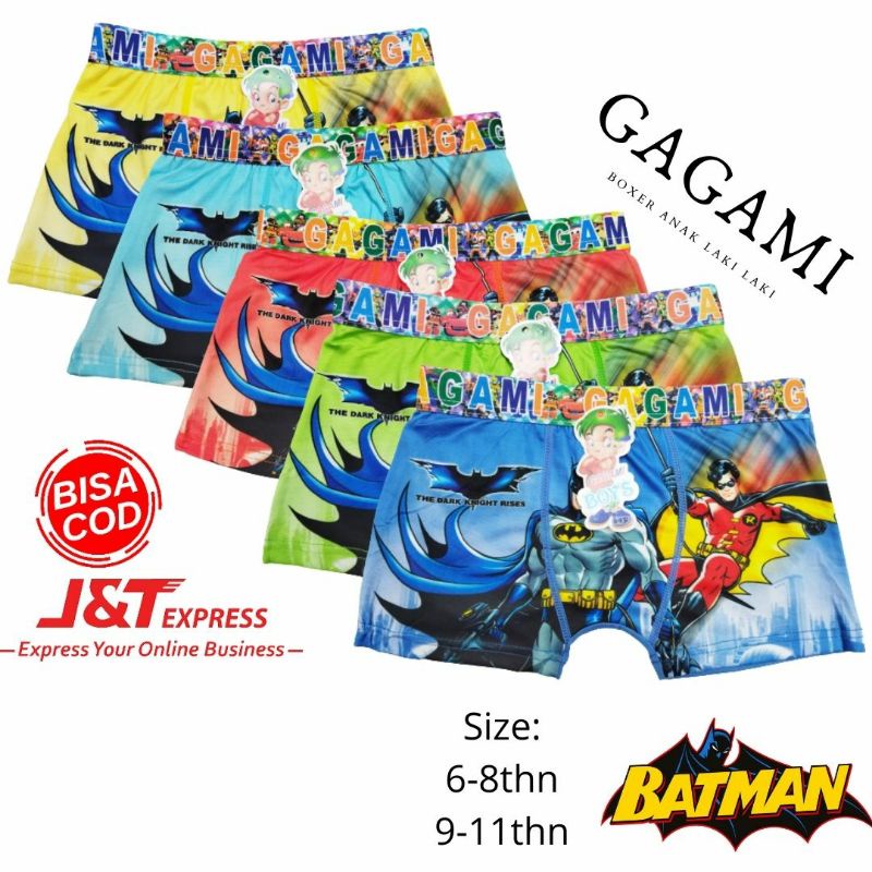 GAGAMI /CD Boxer anak cowo karakter/Dalaman anak/GGM 1029/1039