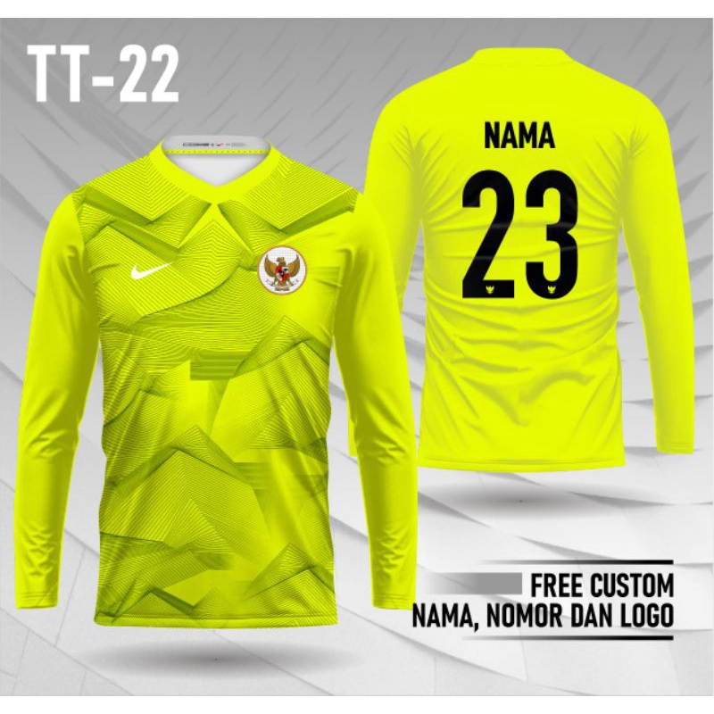 jersey timnas sepakbola jersey bola free logo dan nama long sleeve