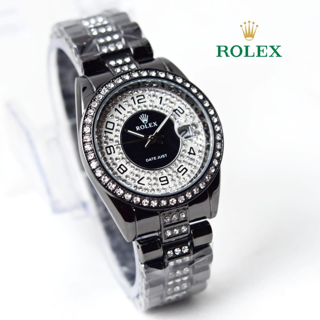 jam tangan wanita rolex diamond angka