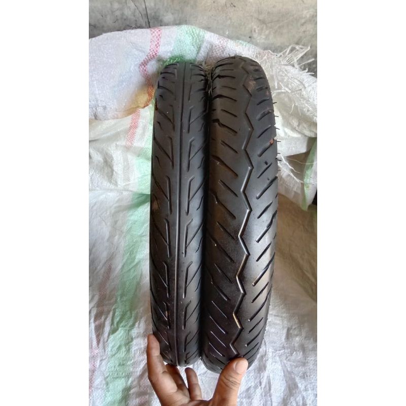 ban unyu ban kecil matic sepasang ban seken ban ukiran batikan uk 60/90-70/90 ring 14