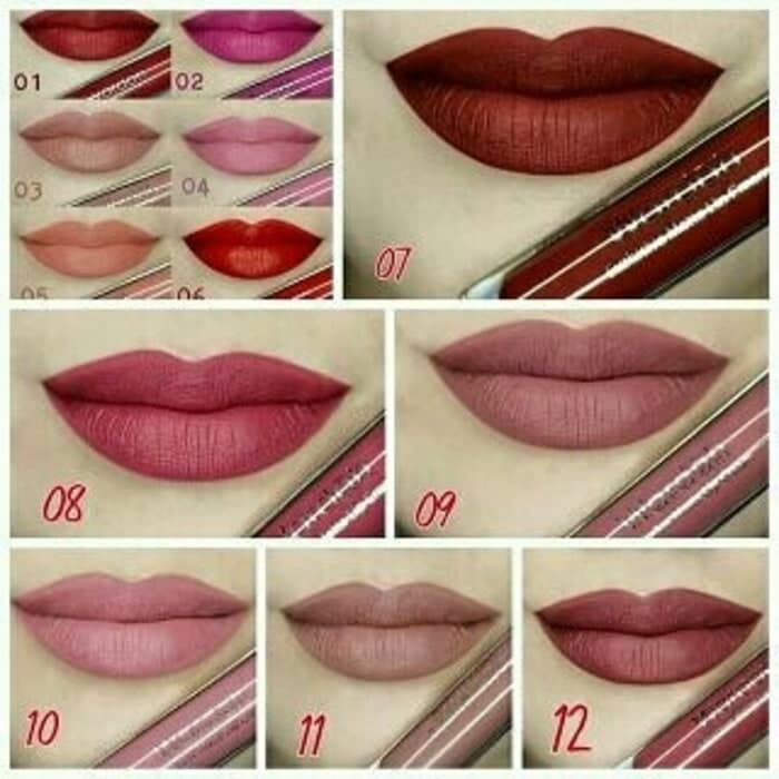 Lip Cream Wardah Exclusive Lipstik Wardah Eksklusif Matte Lip Cream