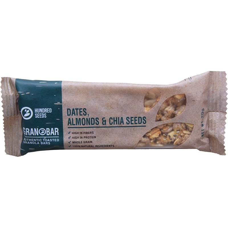 

GRANOBAR Dates, Almond & Chia Seeds 29g