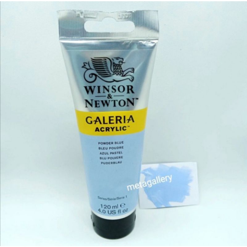 

CAT AKRILIK GALERIA ACRYLIC COLOUR 120 ML POWDER BLUE WINSOR & NEWTON