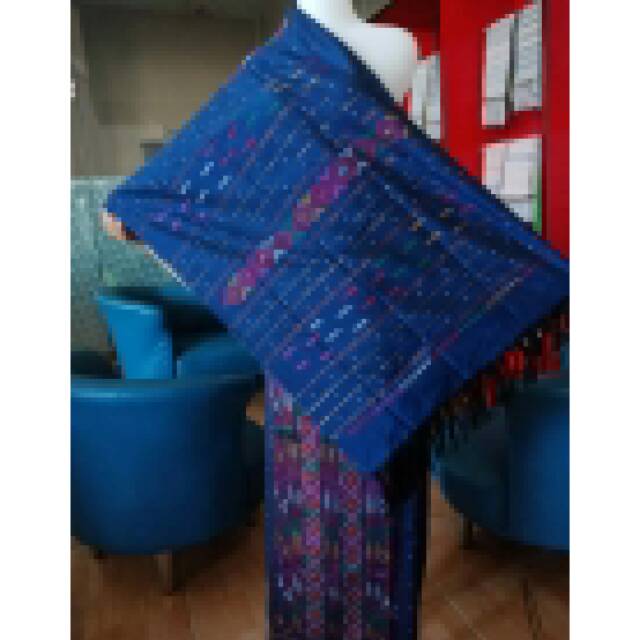Songket Tenun ATBM Sipirok Biru