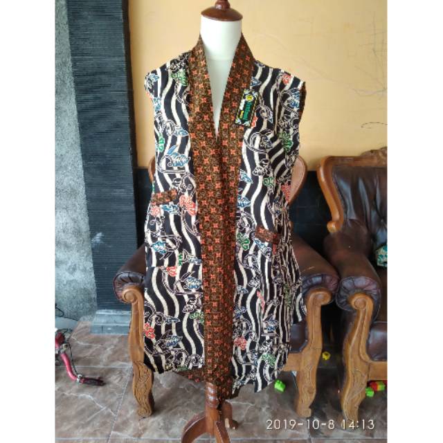 Auter batik/cardigan batik