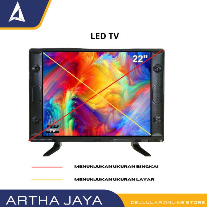Televisi [ TV ] LED TV 17 INCH 17inch SNI Garansi 18 BULAN Termurah