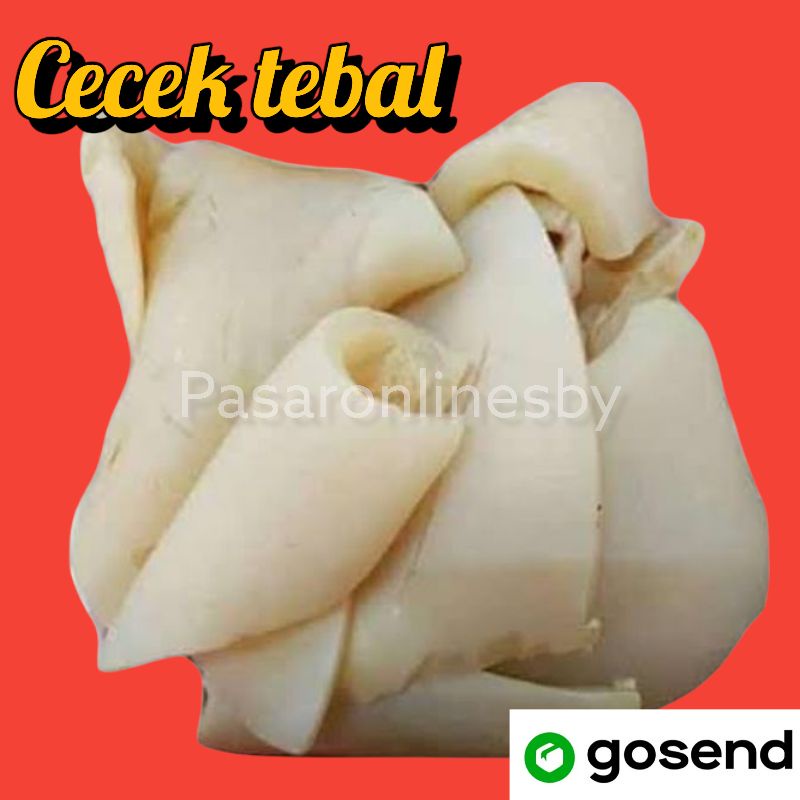 

PASAR GUBENG - Daging - Cecek Sapi Tebal Segar