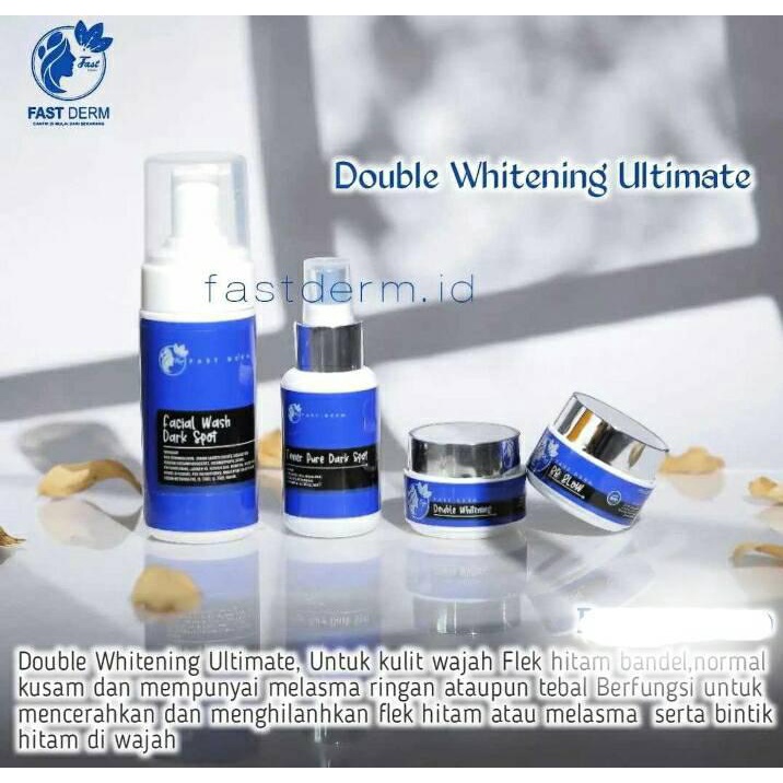 (ULTIMATE) READY‼️ FASTDERM PAKET DOUBLE WHITENING ULTIMATE - FAST DERM BEAUTY - FASTDREM ORIGINAL -