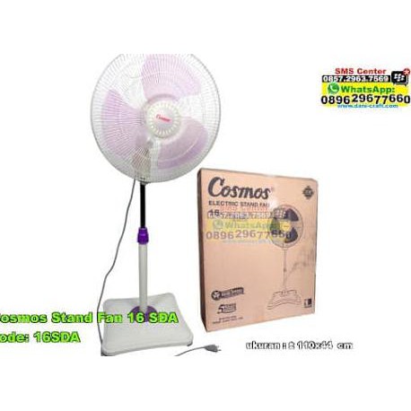 Bisa bayar ditempat/COD Stand Fan Cosmos 16SDA 16in