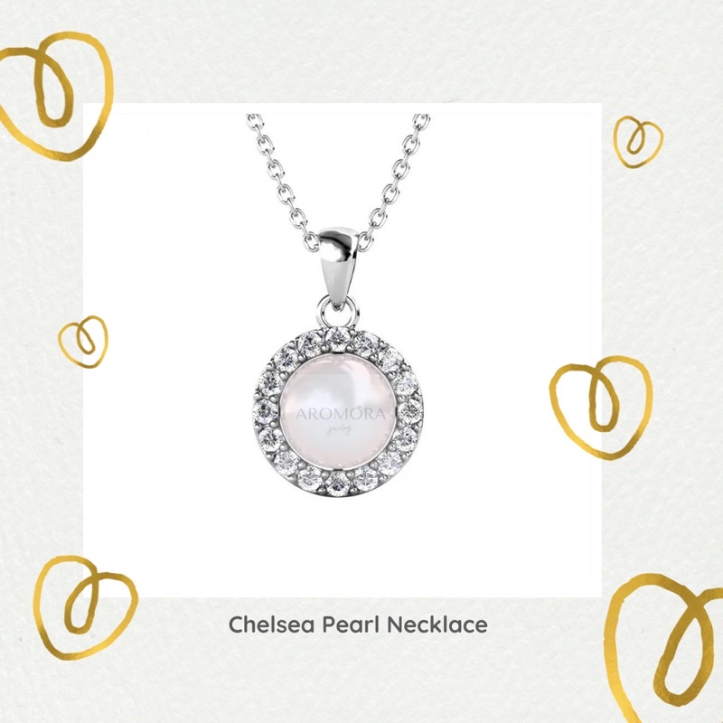 Chelsea Pearl Necklace/Pearl Necklace/Kalung Mutiara