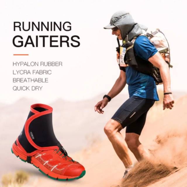 Jual Aonijie Gaiter Trail Running Gaiters Pelindung kaki sepatu